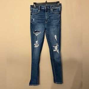 American Eagle Distressed Jeggings